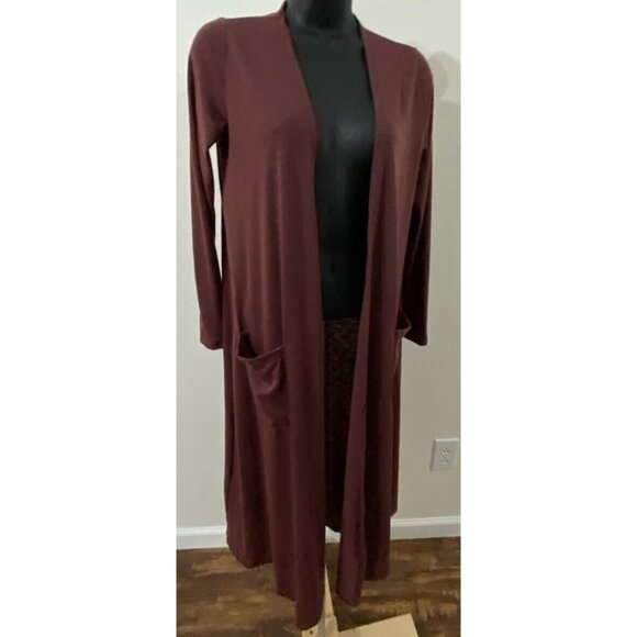 LuLaRoe Women Size XS Open Front Long Sleeve Stretch Cardigan Sweater - Picture 1 of 9